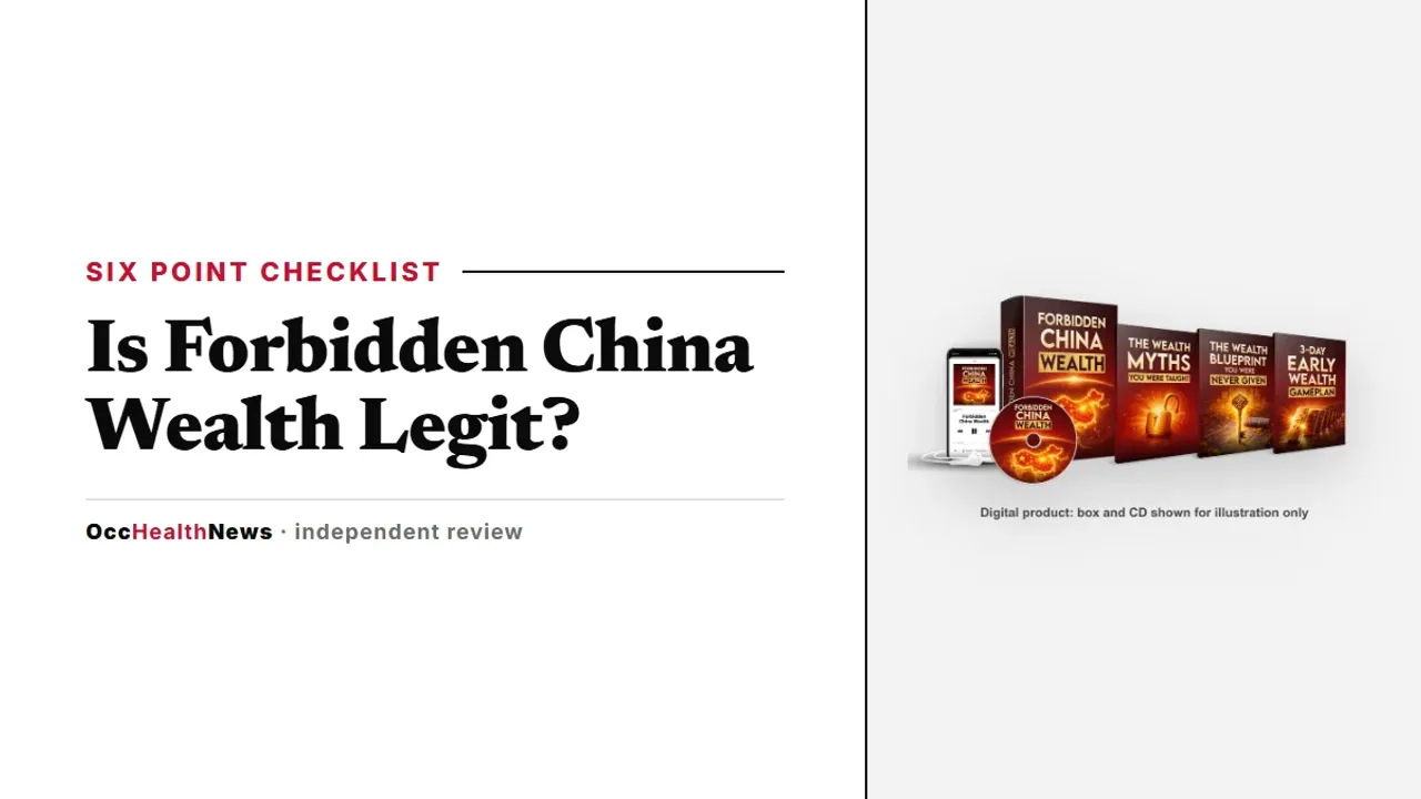 Is Forbidden China Wealth legit: seller's mockup with its three bonus guides, a digital product