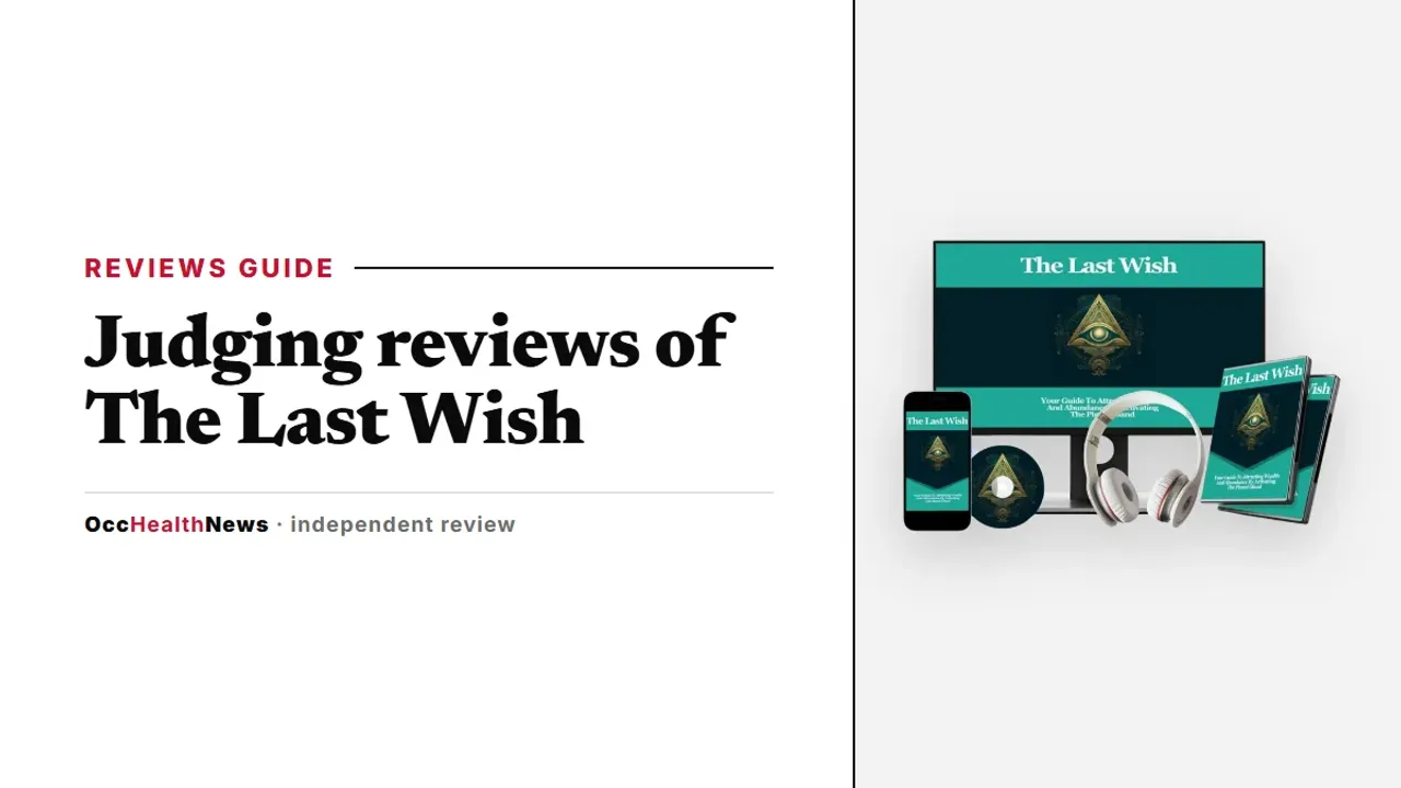 Last Wish reviews: the seller's product mockup of The Last Wish on our editorial layout, labelled independent review