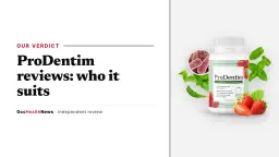 ProDentim reviews: a ProDentim bottle with strawberries and mint beside the 30 soft tablets label panel