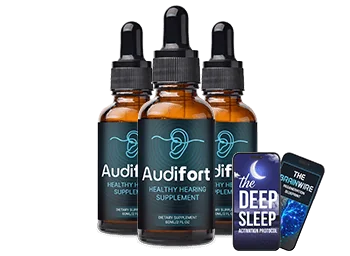 Audifort 3-bottle package, as pictured by the seller