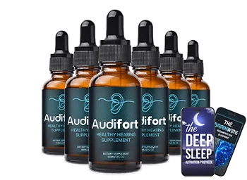 Audifort 6-bottle package, as pictured by the seller