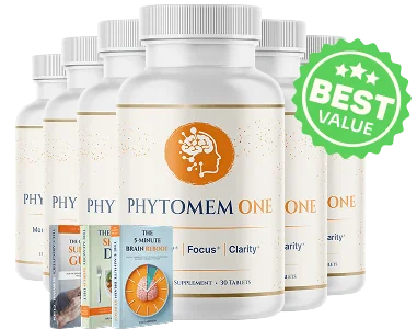 Phytomem One 6-bottle package, as pictured by the seller